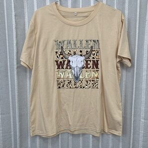“Morgan Wallen”‎ Graphic Tee Shirt T-Shirt Size 2XL - NWOT